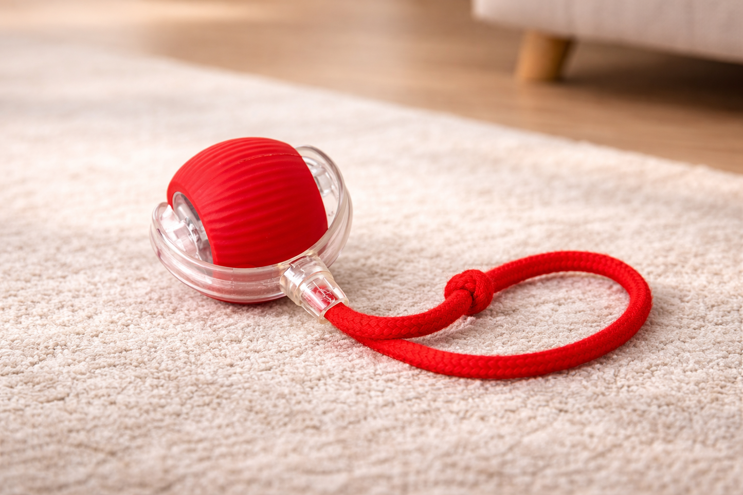 Pelota interactiva que rebota para gatos