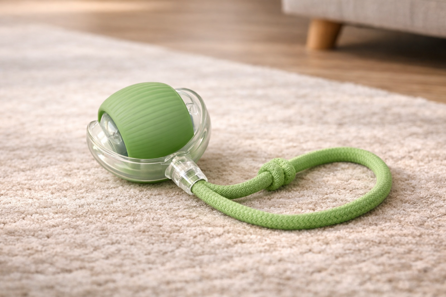 Pelota interactiva que rebota para gatos