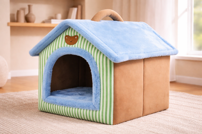 Cama para gatos tipo capullo ultrasuave