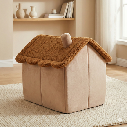 Cama para gatos tipo capullo ultrasuave